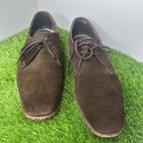 Joseph Cheaney LYDD Vintage Brown Suede Derby Men\'s Shoes Size UK10/US11/EU 45 main image 6